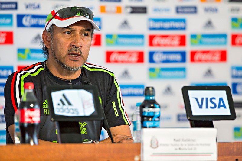 'Potro' Gutiérrez, técnico de la selección mexicana  