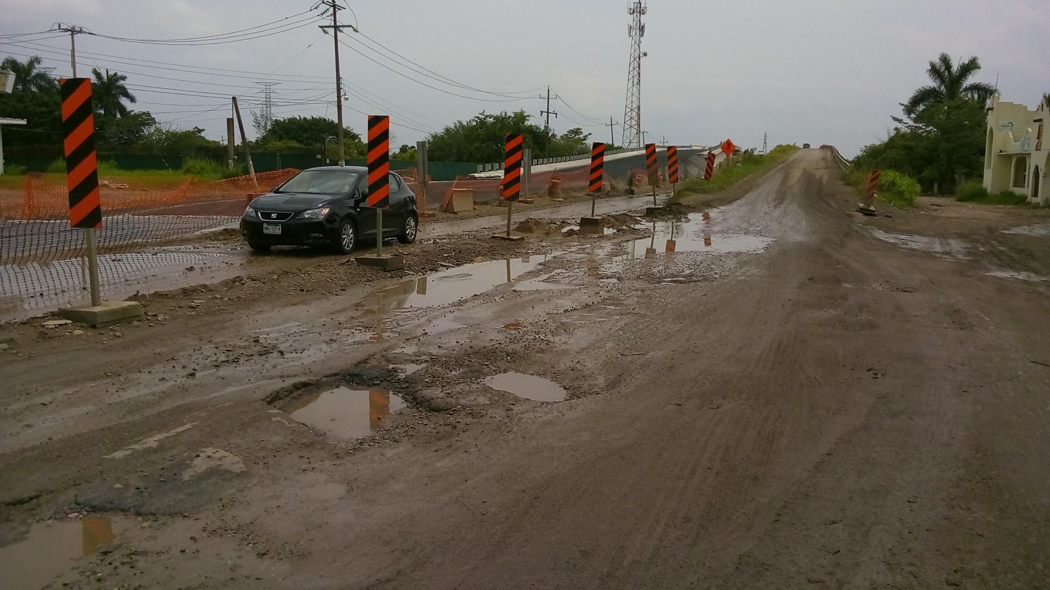Las carreteras del norte de Veracruz son parte esencial en el transporte cotidiano pero también de exportanción para diversos estados.