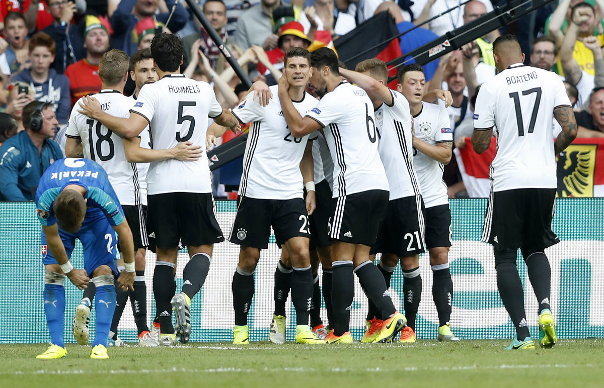 Gomez anota el segundo tanto de Alemania