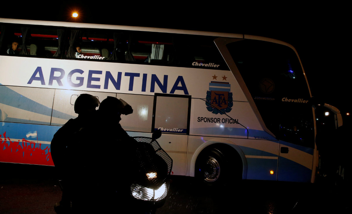 La Albiceleste llega a Argentina