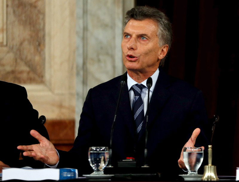 Mauricio Macri, presidente de Argentina