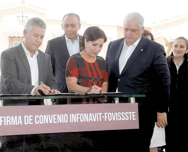 Convenio realizado en Tecámac, Estado de México.