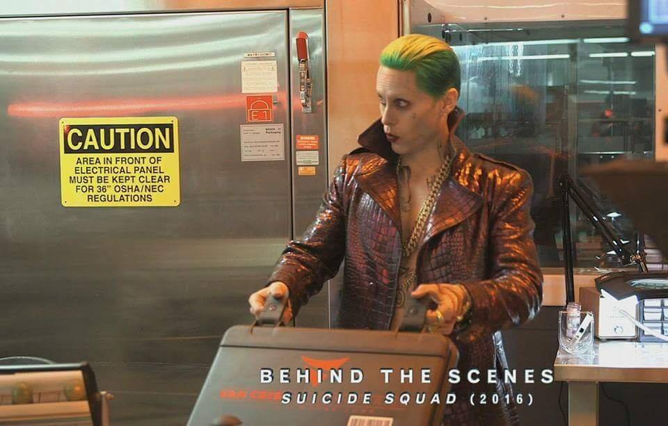 Jared Leto como el Joker. 