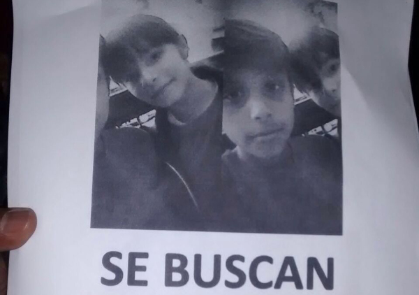 Padres de familia buscan desde ayer a Hiromi Guadalupe y Sebastián, de 12 y 11 años, quienes están desaparecidos desde ayer.