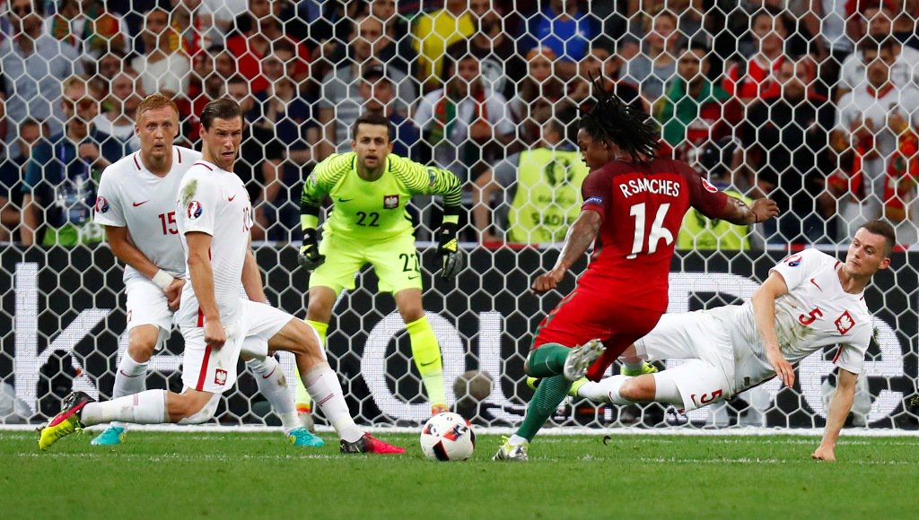 Las acciones del Polonia vs. Portugal 