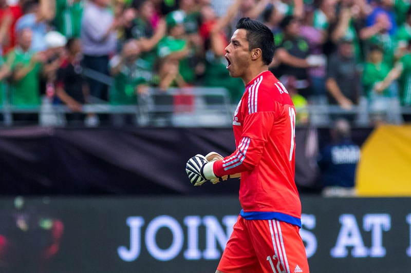 Alfredo Talavera durante la Copa América Centenario 