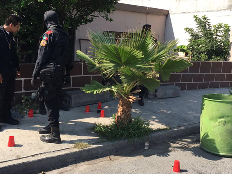 Cerca de quince casquillos percutidos fueron encontrados en el lugar.