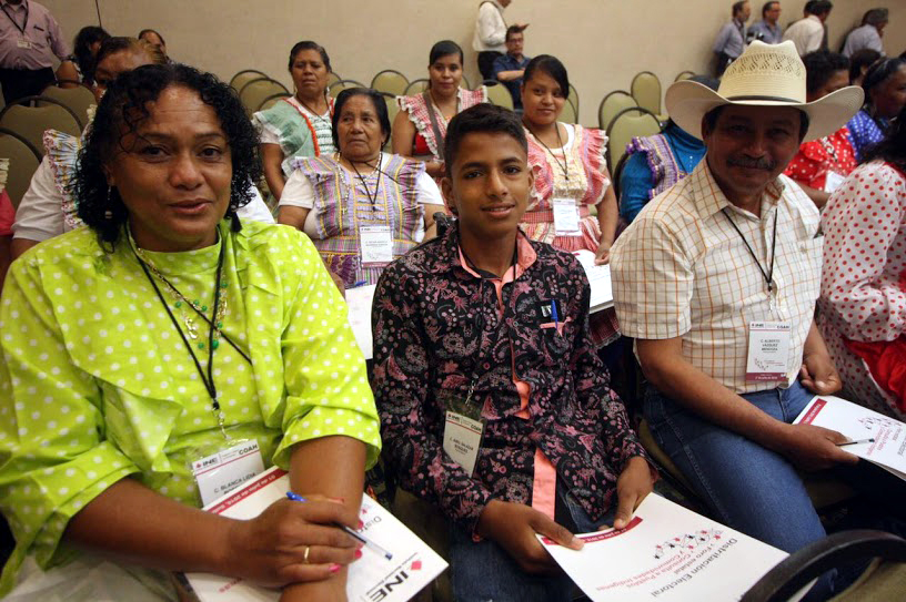 El INE realizó el Foro Estatal de Distritación Electoral y Consulta a Pueblos y Comunidades Indígenas.