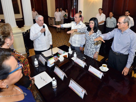 Rinden protesta tres nuevos funcionarios de Tabasco.