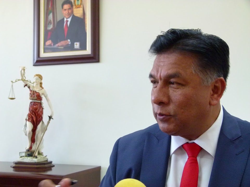 Magistrado Apolonio Betancourt, Presidente del Tribunal Superior de Justicia de Durango.