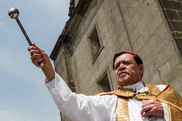 El cardenal Norberto Rivera. 