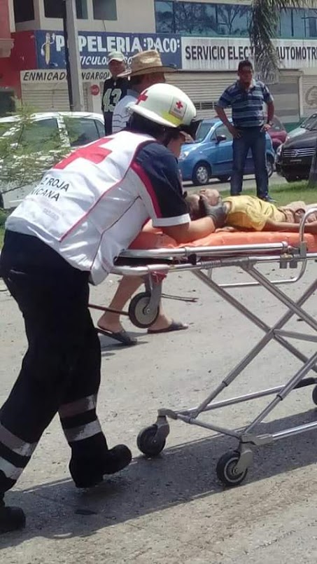 Accidente automovilistico de la tarde de ayer