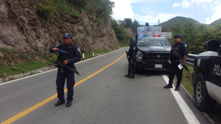 El cuerpo fue hallado en bolsas de plástico.