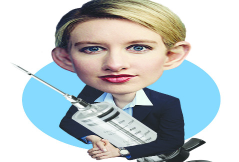Elizabeth Holmes, la millonaria por tener miedo a las agujas