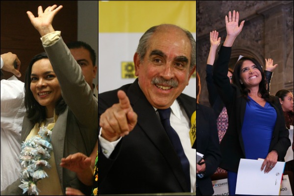 La guerrerense Beatriz Mojica, la secretaria de Educación de la CdMx Alejandra Barrales y el ex dirigente nacional Pablo Gómez son los perredistas que