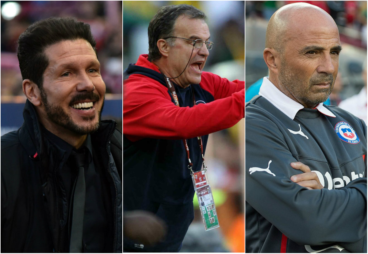 Diego Simeone, Marcelo Bielsa y Paolo Sampaoli son algunos de los nombres que han sonado