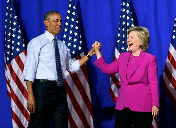 Hillary Clinton y Barack Obama dan inicio de campaña en Carolina del Norte