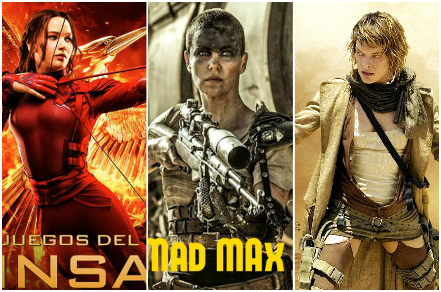 Katniss Everdeen, Imperator Furiosa y Alice Abernathy son algunas de las mujeres más poderosas del cine. 