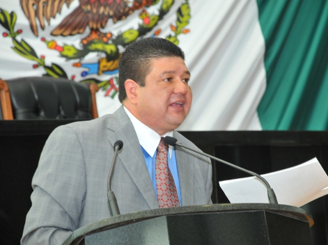 Líder del grupo parlamentario del PAN, César Jáuregui Moreno. 