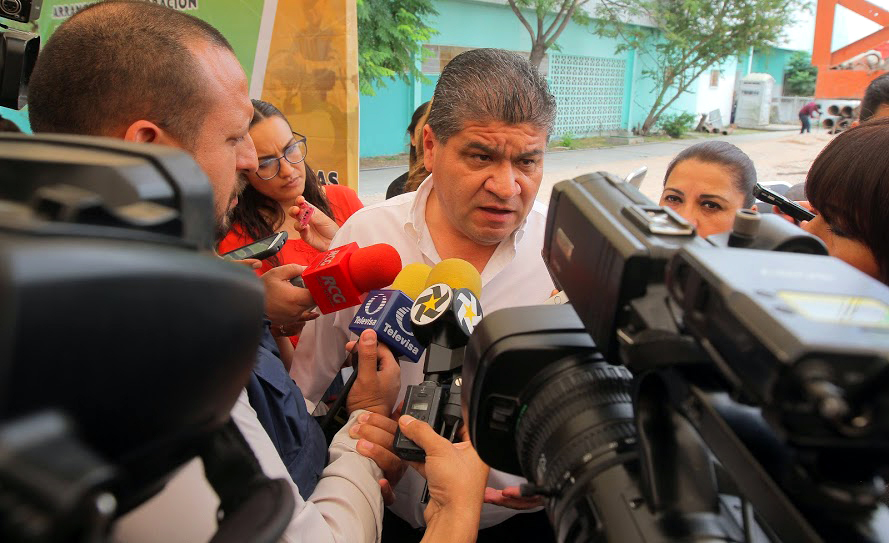Miguel Riquelme, alcalde de Torreón. 