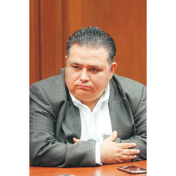 Aníbal Garza, dirigente estatal del instituto político.