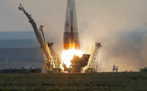 La Soyuz MS-01 despegó a las 01.36 GMT del 7 de julio.