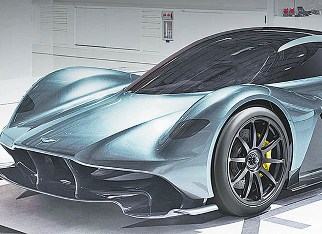 El auto desarrollado con el equipo Red Bull de F1. 