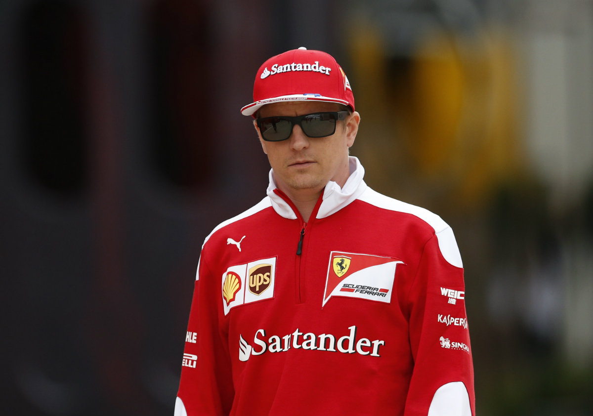 Kimmi Raikkonen, escudería Ferrari