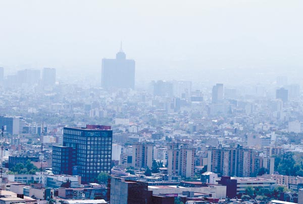 Ayer se registraron 152 puntos Imeca en la estación de Cuajimalpa.
