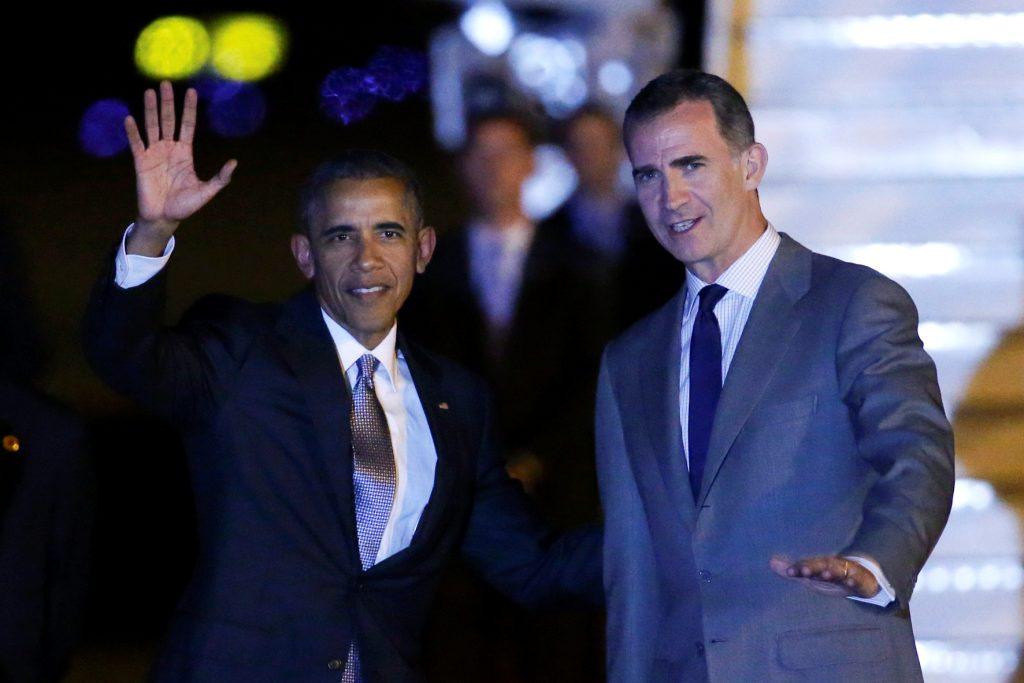 El presidente Barack Obama acortó su visita de dos días a España a solo 24 horas, tras el ataque a policías de Dallas.