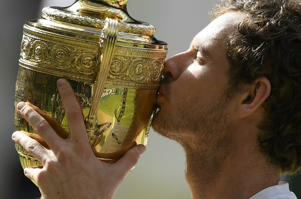 Andy Murray, campeón de Wimbledon