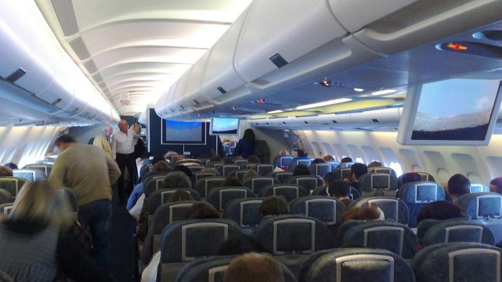 Promocionan turismo en lineas aereas.