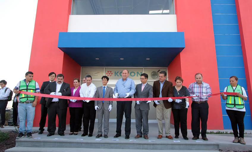 Kolon Industries de México se instaló en Ramos Arizpe, Coahuila.