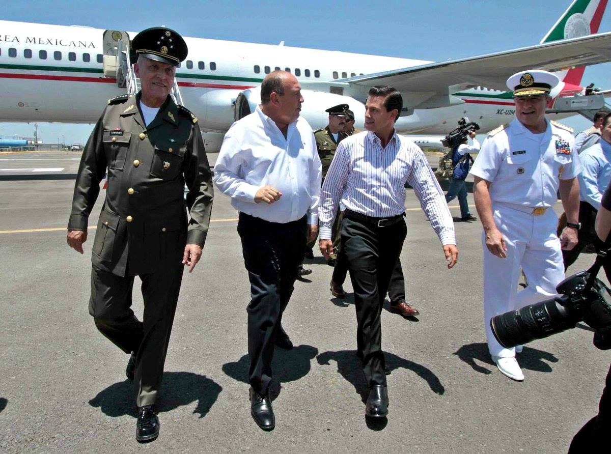 Enrique Peña Nieto, Presidente de la República, arribó a Piedras Negras.