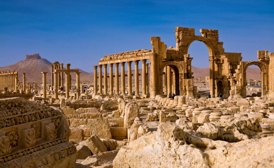 Palmira, ciudad antigua ubicada en Siria
