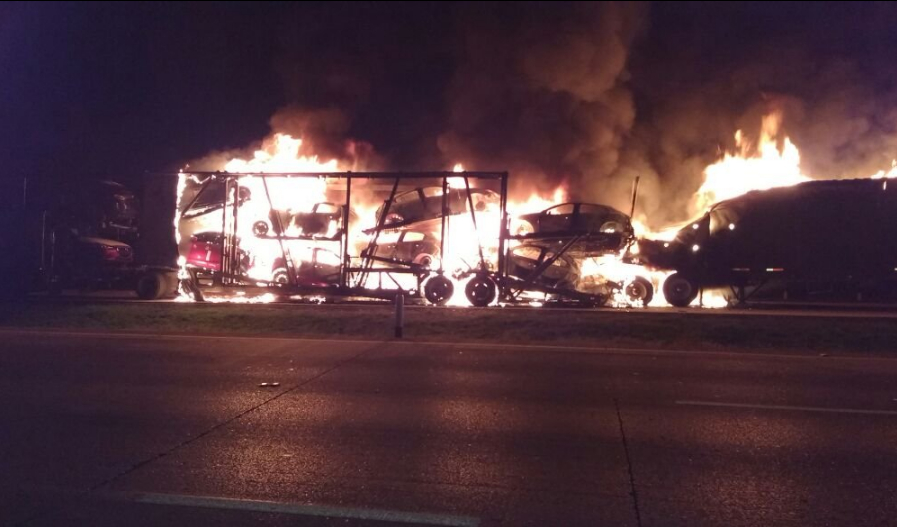 El accidente fue en la carretera Arco Norte, en el kilómetro 1300+500 con dirección a Puebla. 