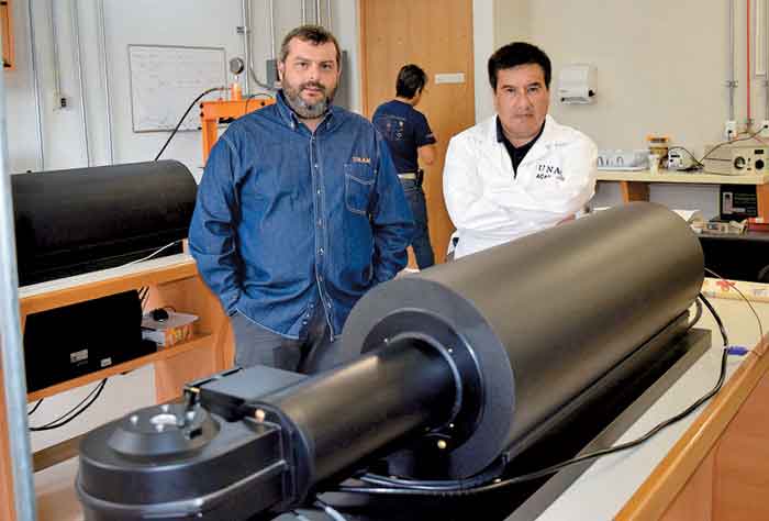 Los investigadores.