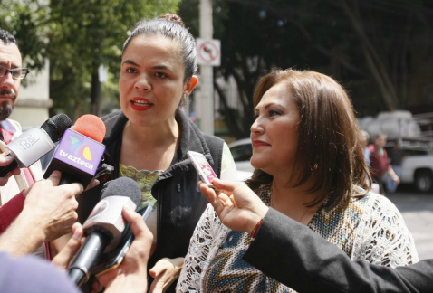 Las senadoras panistas Mariana Gómez del Campo y Silvia Guadalupe Garza hicieron un ejercicio para conocer el funcionamiento de verificentros y critic