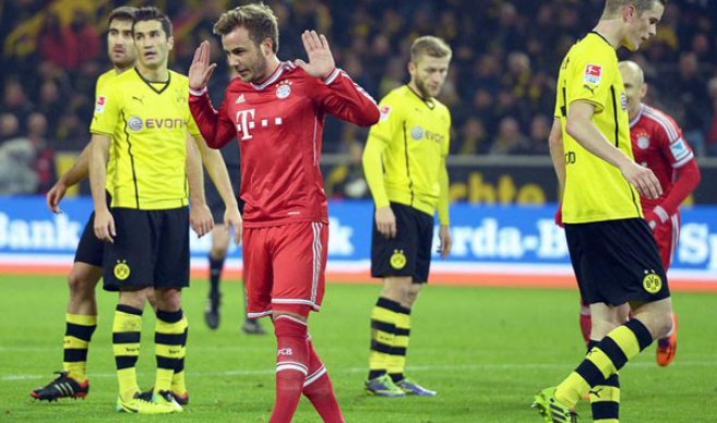 Mario Gotze no presentó su mejor futbol en el equipo bávaro 