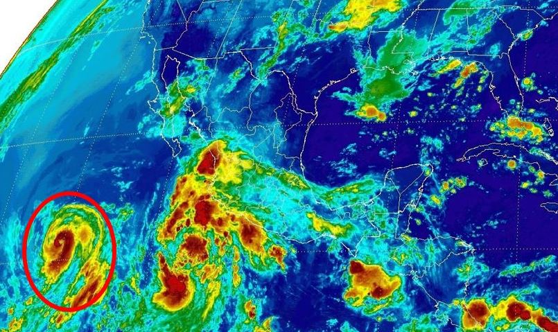 El Sistema Meteorológico Nacional recomendó a la población y a la navegación marítima extremar precauciones por lluvias, viento y oleaje elevado.