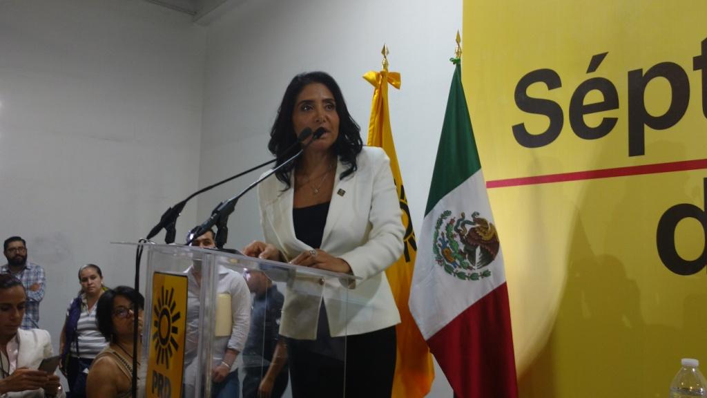 Alejandra Barrales, la nueva dirigente nacional del PRD, fue elegida con 264 votos a favor.