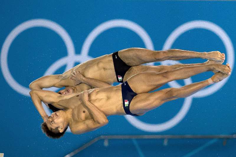 Los clavadistas Germán Sánchez e iván García debutaron en Londres 2012 y lograron medalla olímpica
