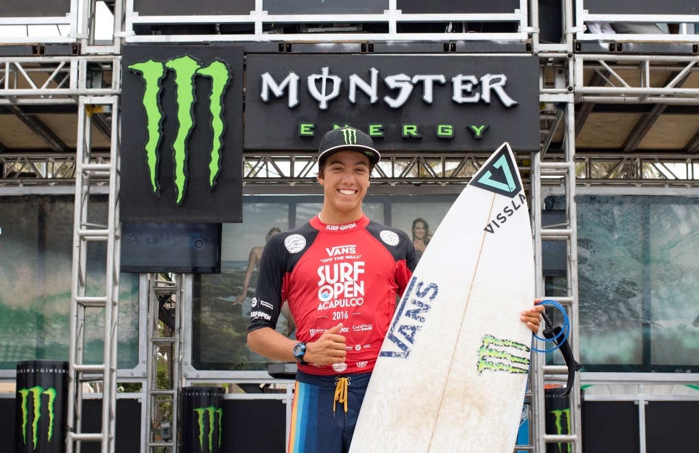 Jhony Corzo, representante de Monster Energy