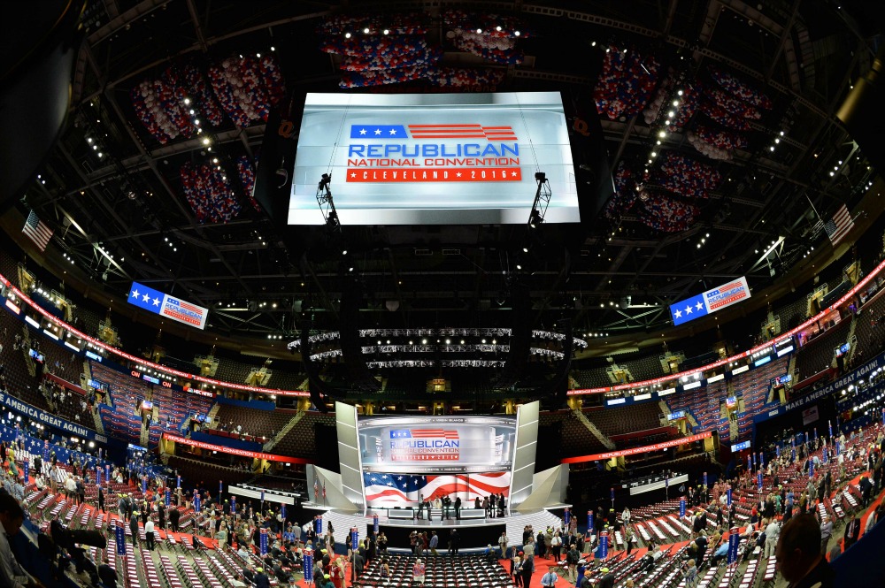 La Convención Republicana se celebrará en el estadio Quicken Loans de Cleveland, Ohio.