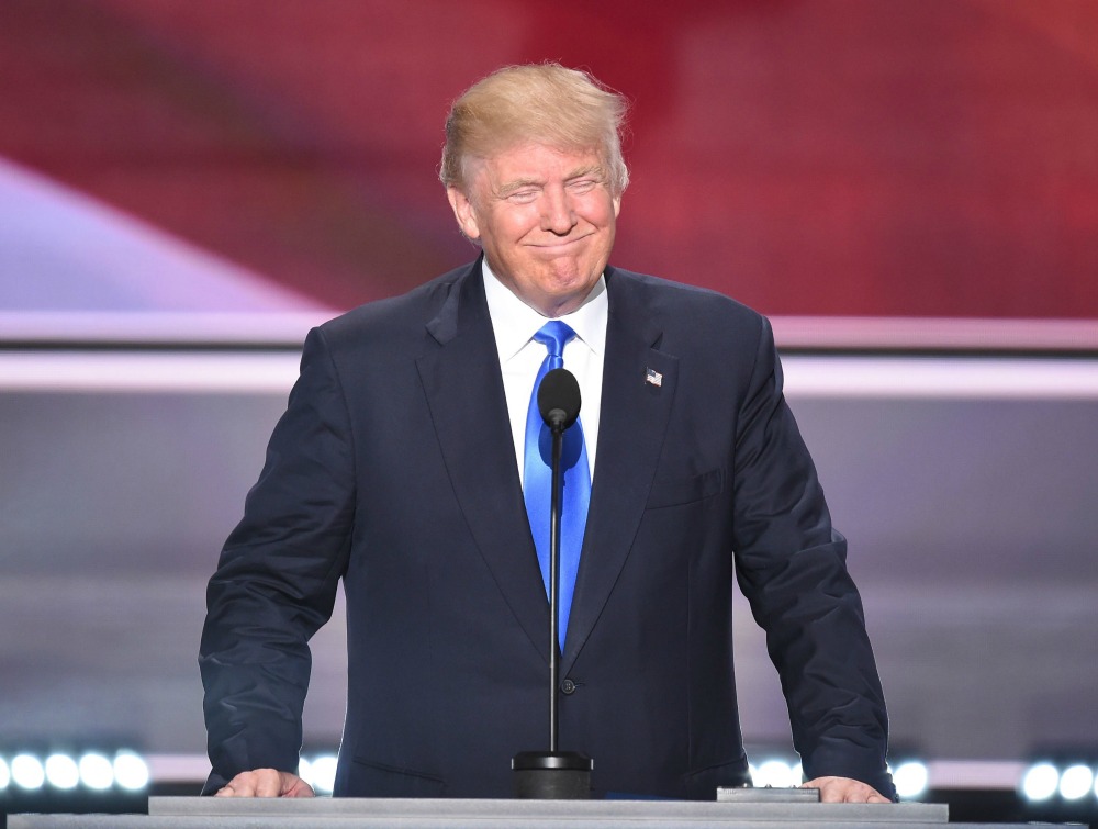 El candidato republicano, Donald Trump.