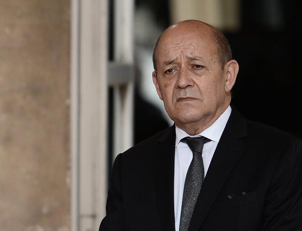 Ministro francés de la Defensa, Jean-Yves Le Drian.