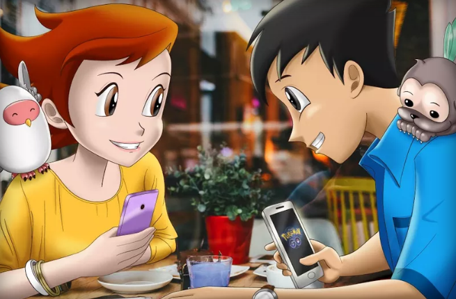 PokéDates presenta a personas con intereses comunes en busca de pokémon. 