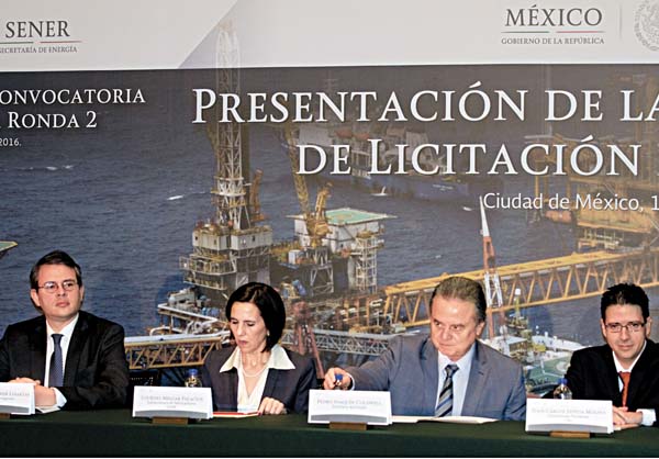Presentación de la primera convocatoria de licitación de la Ronda 2.