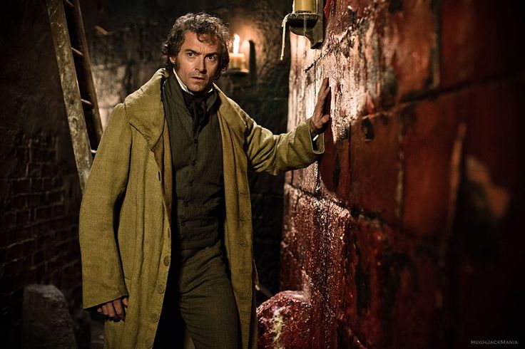 Hugh Jackman como Jean Valjean en la adaptación cinematográfica del musical 'Les Miserables'.