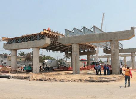 Se han mantenido con la inversión privada, ante poca obra pública.